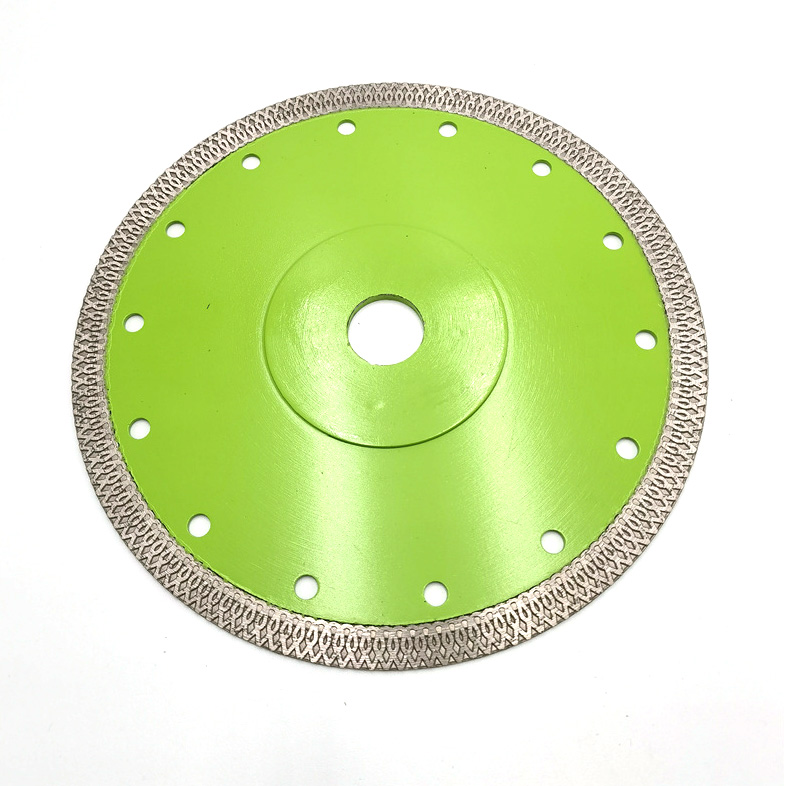 热压网波片 HOT PRESSED X-TURBO DIAMOND SAW BLADE WITH FLANGE