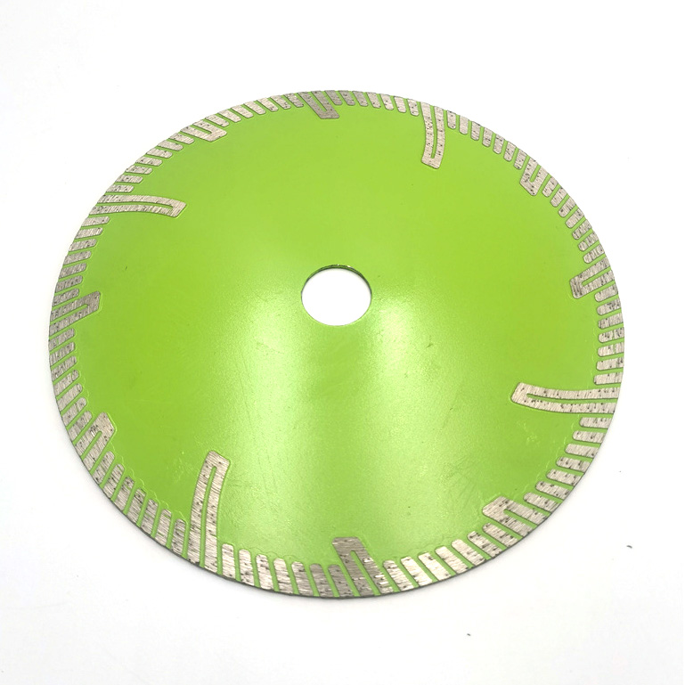热压护齿干片  HOT PRESSED protective teeth DIAMOND SAW BLADE